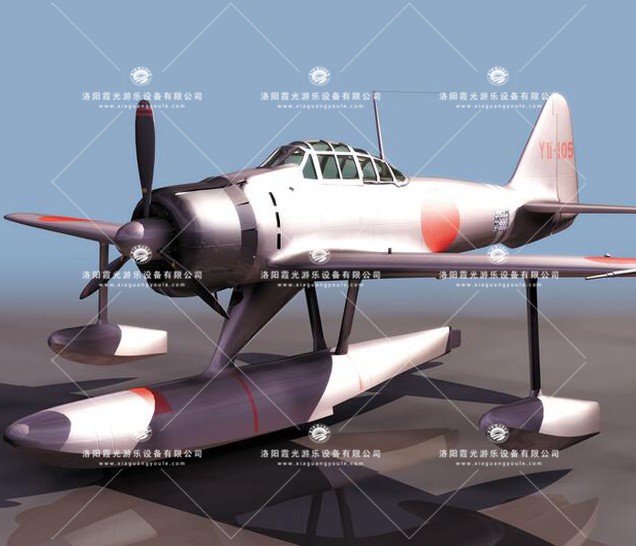 牡丹江3D模型飞机_